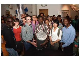 The Crossroads project  Friederike Lpke  fl2@soas.ac.uk  SOAS, University of London Many thanks