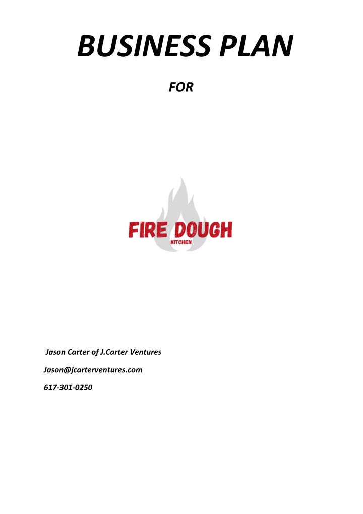 business plan