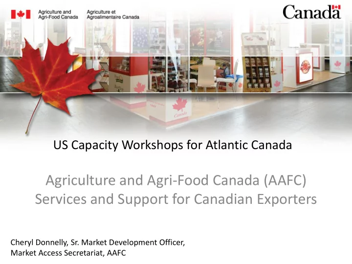 agriculture and agri food canada aafc