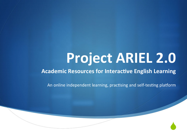 project ariel 2 0