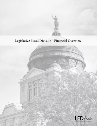 Legislative Fiscal Division - Financial Overview  Level of Expenditure Reductions Necessary Under