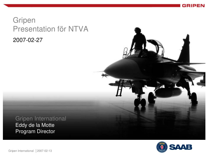 gripen presentation f r ntva