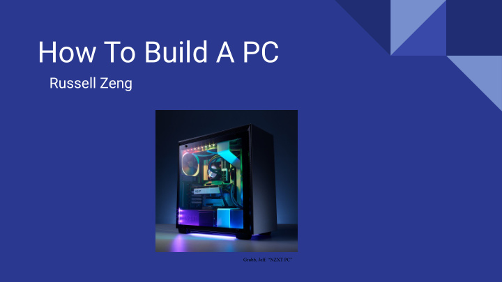how to build a pc