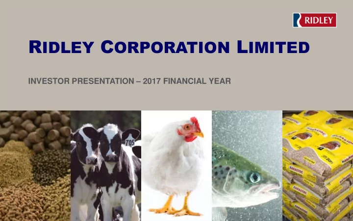 ridley idley