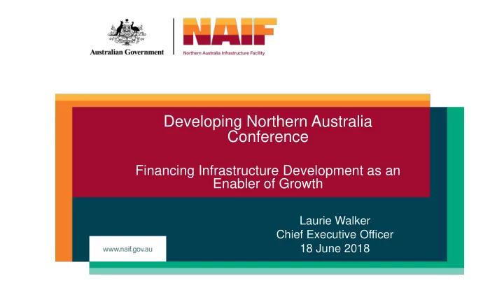developing northern australia