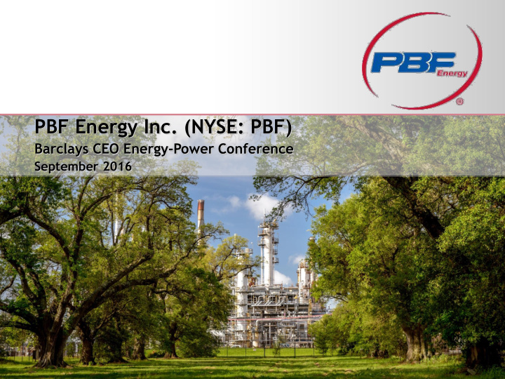 pbf energy inc nyse pbf