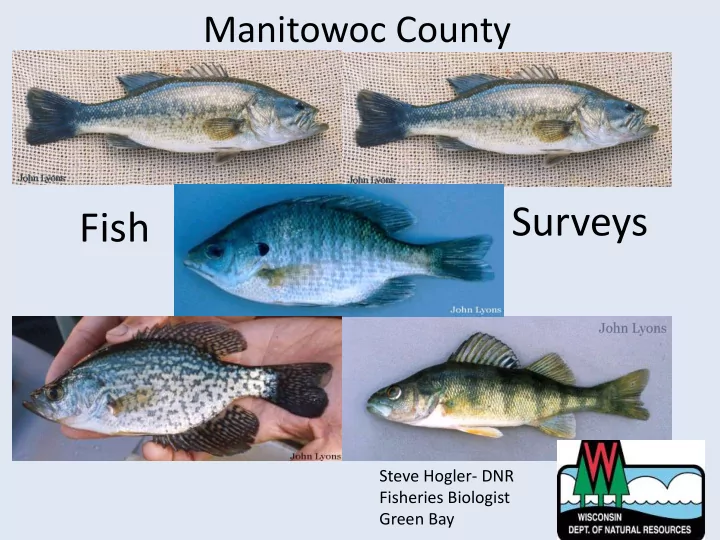 surveys fish