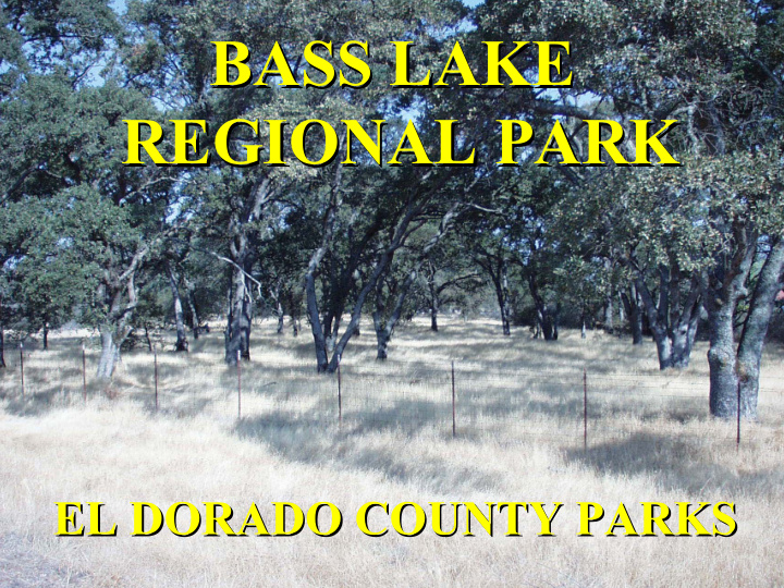 bass lake bass lake regional park regional park
