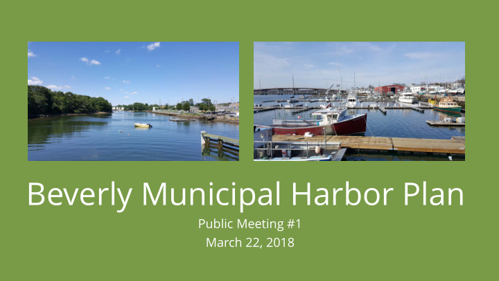 beverly municipal harbor plan