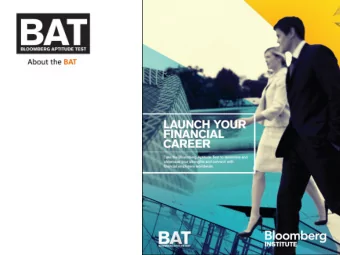 &gt;&gt;&gt; Bloomberg Institute  Bloomberg L. P. -&gt; Bloomberg Institute -&gt; The BAT