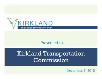 Commission  December, 5, 2018  Click to edit Master title style  Click to edit Master title style