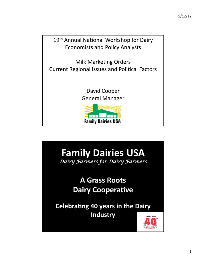 family dairies usa
