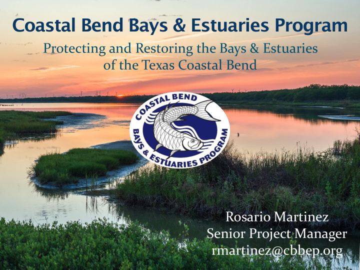 coastal bend bays estuaries program