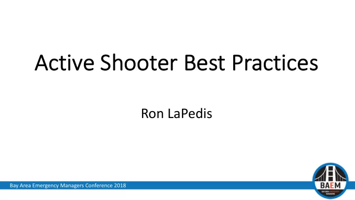 act active s shoot ooter be best p pract ctice ces