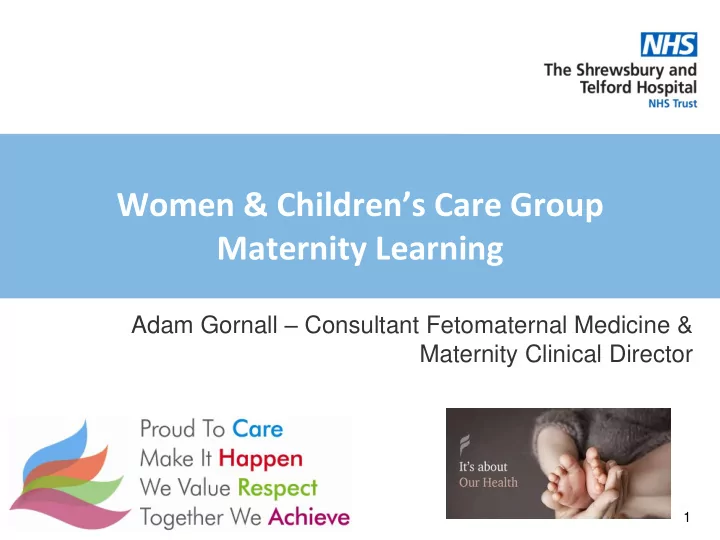 women amp children s care group