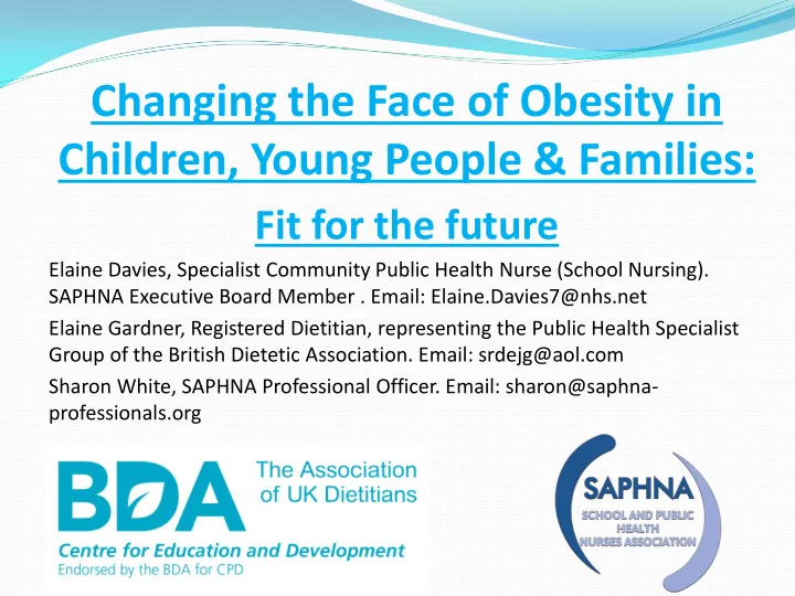 children young people families