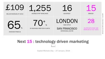 agenda  4.00 introduction (Tim Dyson)  4.10 Beyond (Nick Rappolt)  4.40 Morar (Roger