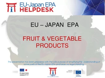 PRODUCTS  This presentation has been prepared with the sole purpose of simplifying the