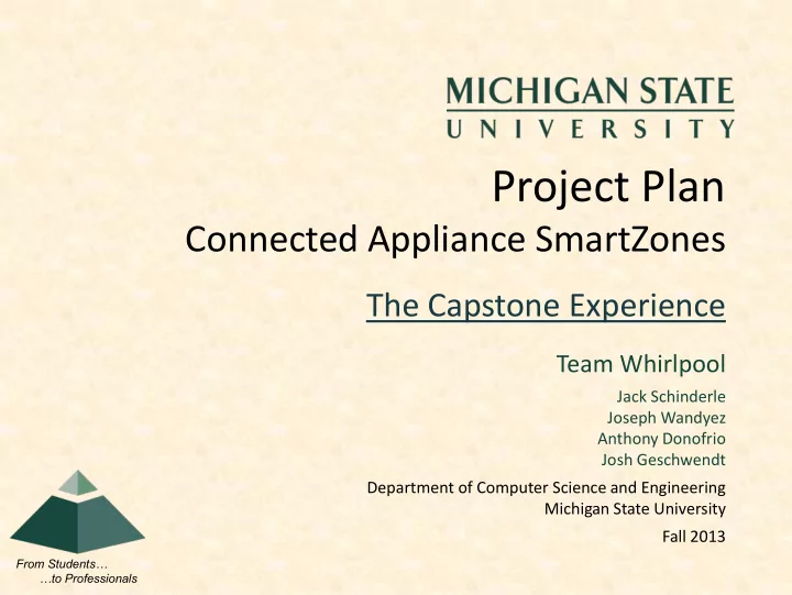 project plan
