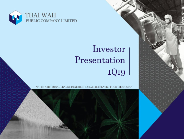 investor presentation