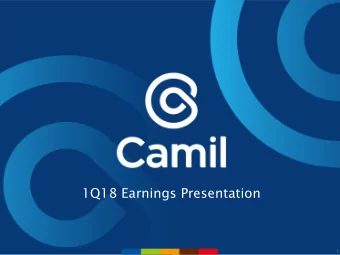1Q18 Earnings Presentation  1  Financial Highlights  1Q18 Financial Highlights  Latest News