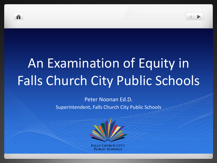 an examination of equity in falls church city public
