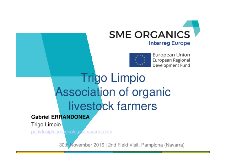 trigo limpio association of organic livestock farmers