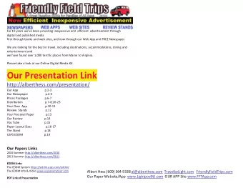 FFT  FFTApp.com  FFT  FFTApp.com  App.com  App.com  Our Features  Friendly Field Trips  Friendly