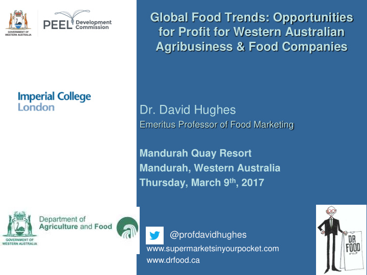 global food trends opportunities for profit for western