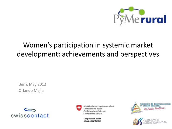 development achievements and perspectives
