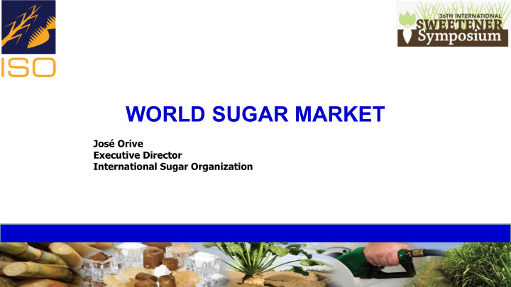world sugar market