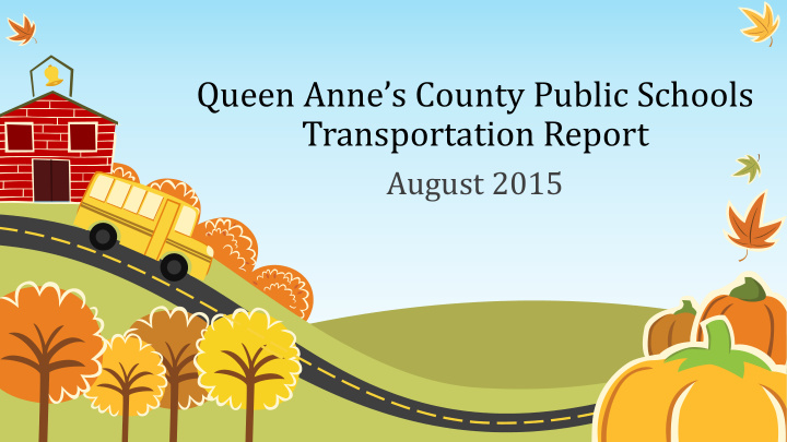 transportation report