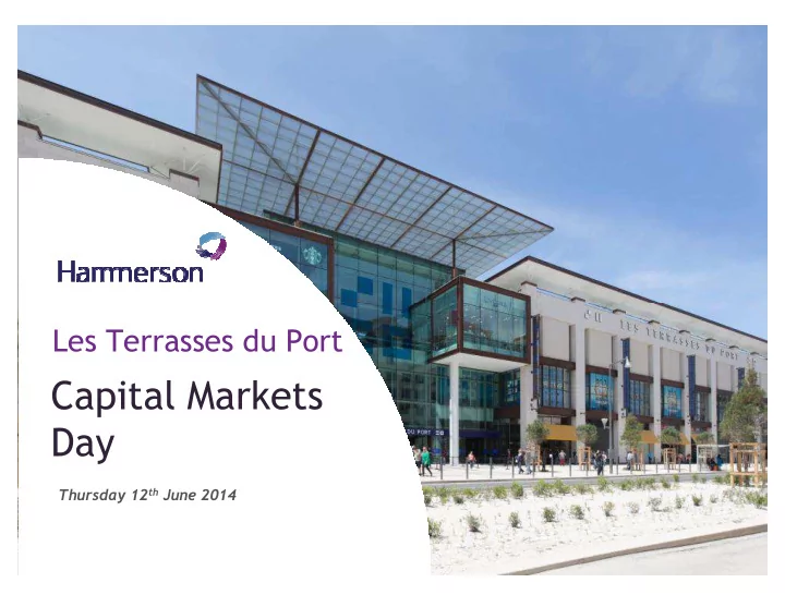 capital markets day