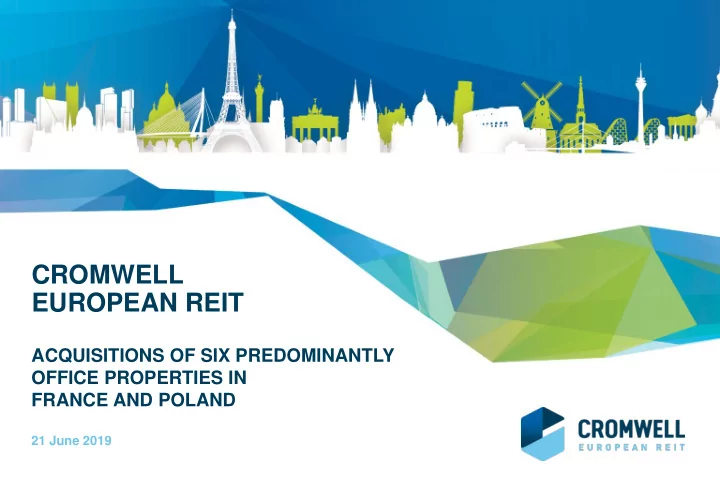 cromwell european reit