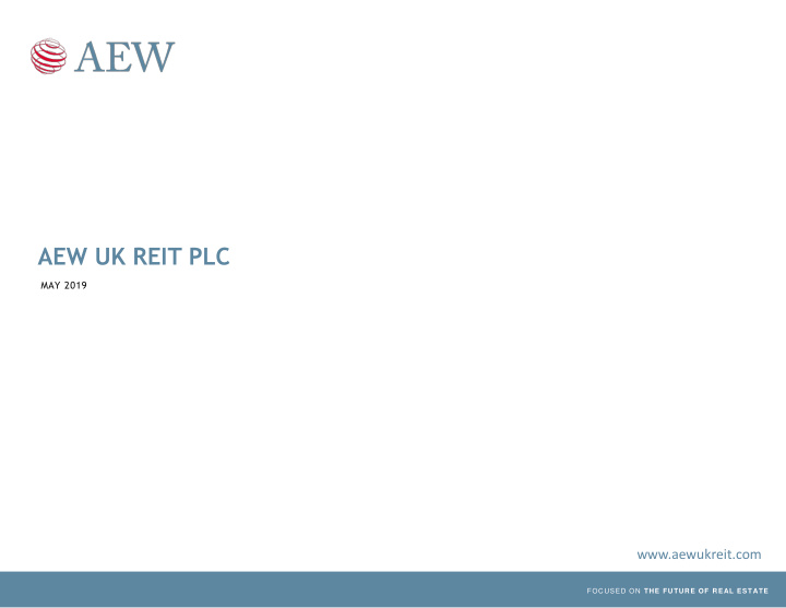 aew uk reit plc