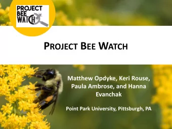 S TEP 1 C ULTIVATING A C ITIZEN S CIENTIST  Recruit  Create a buzz through  news outlets