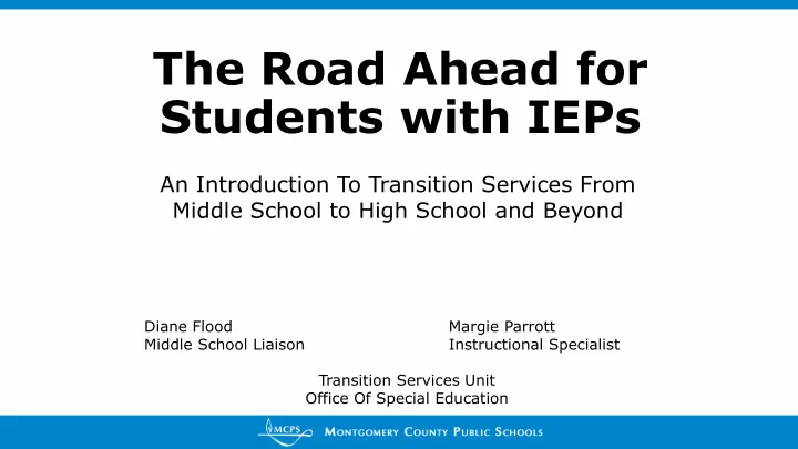 students with ieps