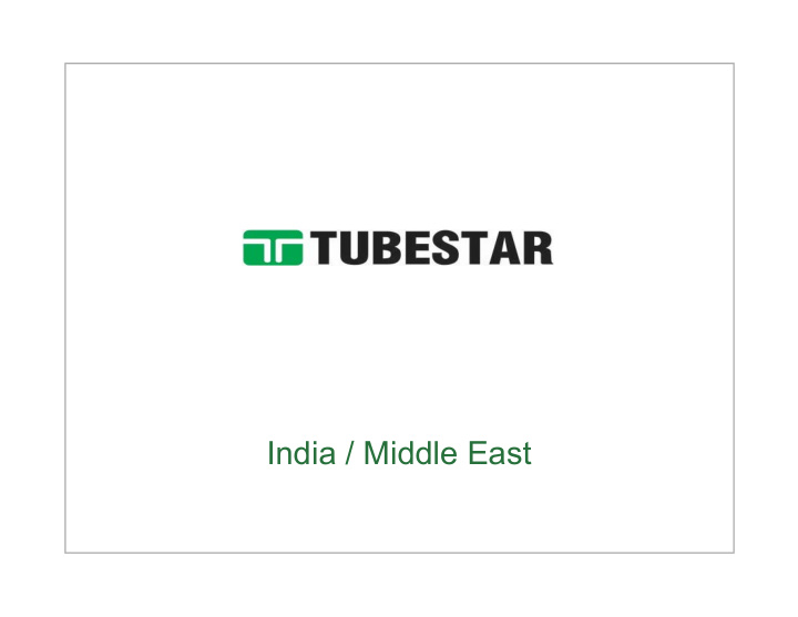 india middle east company overview