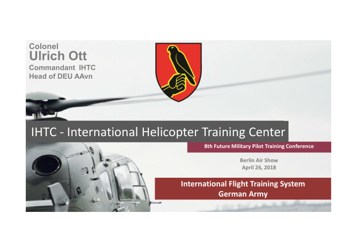 ihtc international helicopter training center