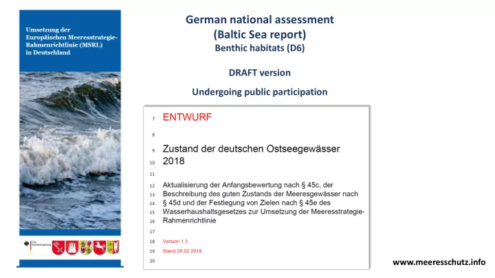 german national assessment