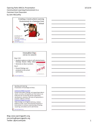 Innova3on  Days    Ardis  New  Tech,  Ypsilan7  MI    Days  1  &amp;