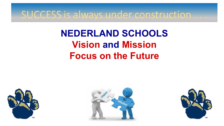 nederland schools vision and mission focus on the future