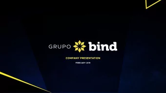 COMPANY PRESENTATION  FEBRUARY 2019  Le ar n  The only sustainable competitive  advantage over time