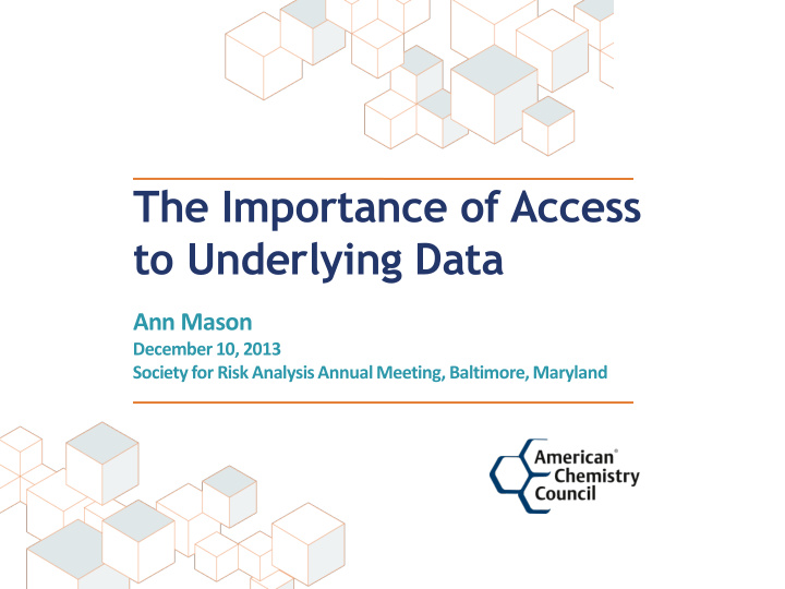 the importance of access