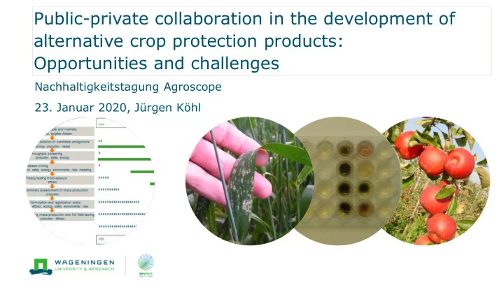 public private collaboration in the development of