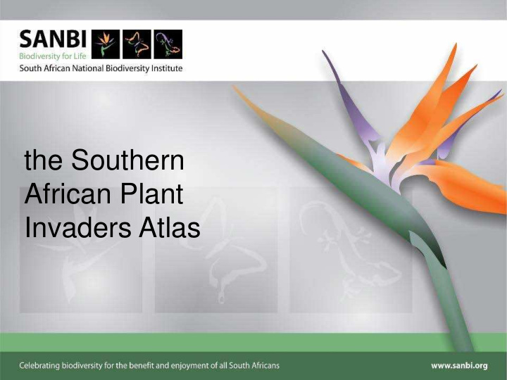 the southern african plant invaders atlas https citsci co