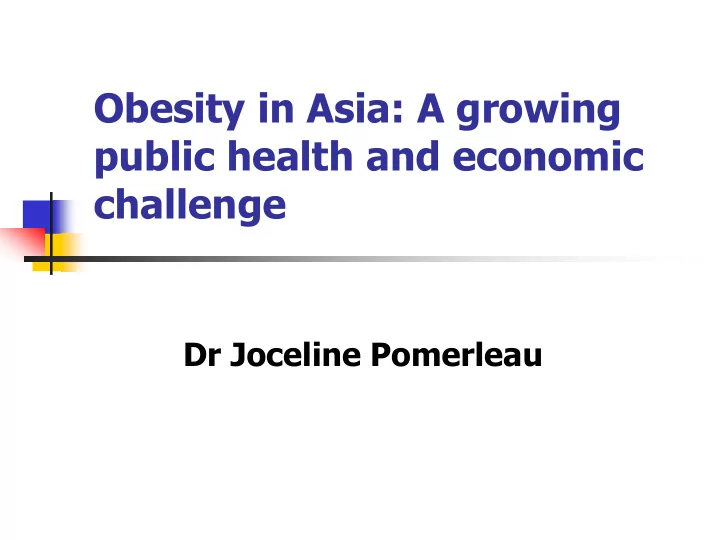 public health and economic