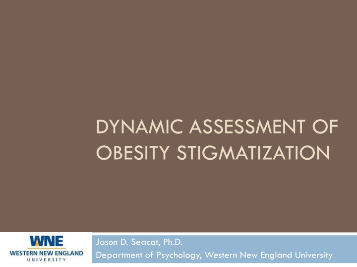 dynamic assessment of
