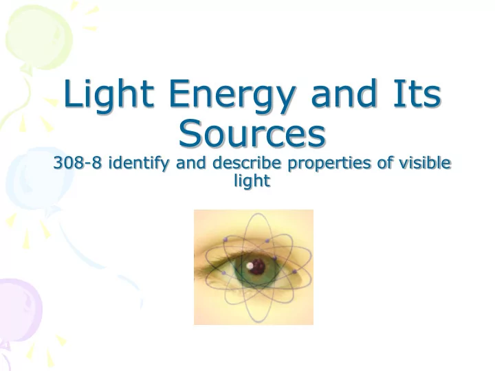 what is light