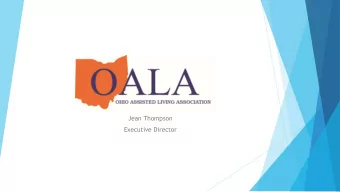 Jean Thompson  Executive Director  OALA is recommending a realignment of all Tiers with  increase